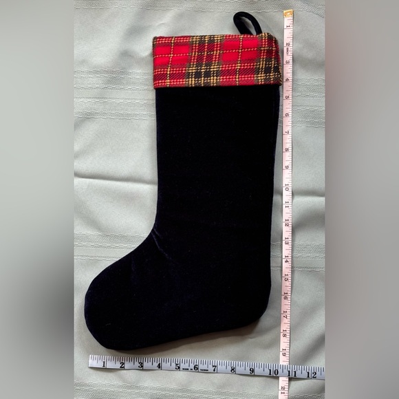 Christmas stocking Luke 2:10 scripture, NWOT - Picture 2 of 2